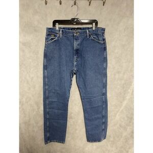 Wrangler‎ Jeans Men 37X33 Blue George Strait Cowboy Cut Western Denim 31MGSHD
